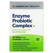 American Health, Enzyme Probiotic Complex+, Полегшення здуття,...