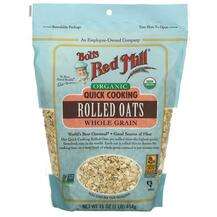 Bob's Red Mill, Овес, Organic Quick Cooking Rolled Oats Whole ...