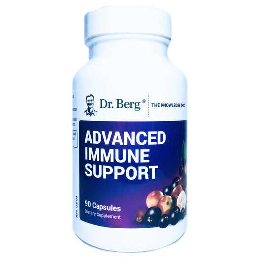 Основне фото товара Dr. Berg, Advanced Immune Support, Підтримка імунітету, 90 капсул
