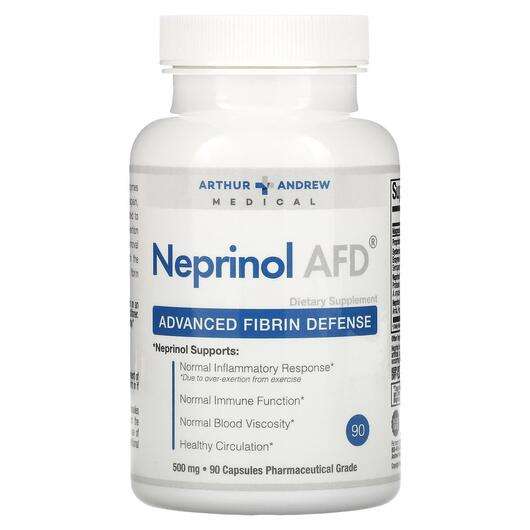 Основное фото товара Arthur Andrew Medical, Neprinol AFD 500 mg, Непринол АФД 500 м...