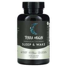 Terra Origin, Healthy Sleep & Wake, Підтримка сну, 60 капсул