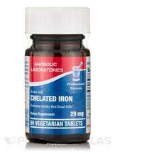 Anabolic Laboratories, Chelated Iron 29 mg, Залізо, 90 таблеток