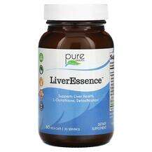 Pure Essence, LiverEssence, Підтримка печінки, 60 капсул