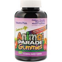 Natures Plus, Мультивитамины для детей, Animal Parade Gummies,...