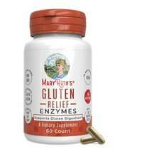 MaryRuth's, Gluten Relief Enzymes, Ферменти, 60 капсул