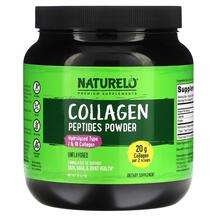 Naturelo, Коллагеновые пептиды, Collagen Peptides Powder Unfla...