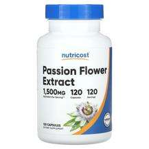 Nutricost, Passion Flower Extract 1500 mg, 120 Capsules