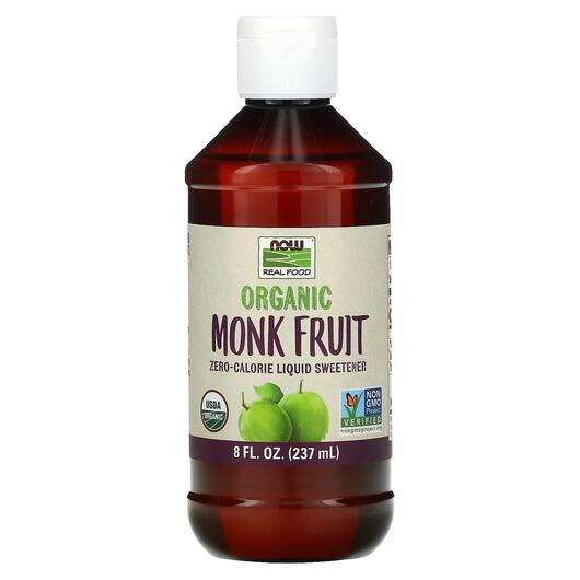 Основное фото товара Real Food Organic Monk Fruit Zero-Calorie Liquid Sweetener Основное фото товара Real Food Organic Monk Fruit Zero-Calorie, Натуральный подсластит
