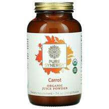 Pure Synergy, Витамин А, Juice Powder Carrot, 210 г