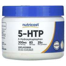 Nutricost, 5-гидрокситриптофан, 5-HTP Powder 5-Hydroxytryptoph...