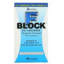 Absolute Nutrition, FBlock Fat Absorber, 90 Capsules