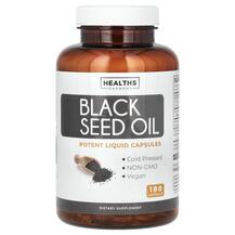 Чорний кмин Black Seed Oil Healths Harmony 180 капсул