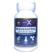 Genex Formulas, Ресвератрол, Resveratrol Micronized, 120 капсул