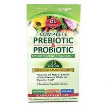 Olympian Labs, Пребиотики, Complete Prebiotic & Probiotic,...