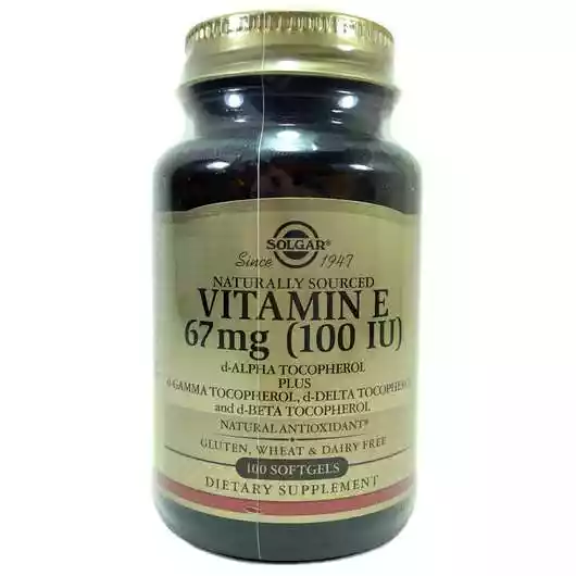 Фото товара Vitamin E 100 IU 100 Softgels
