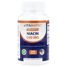 Niacin 500 mg Витамин B3 Ніацин Vitamatic 240 таблеток