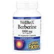 Фото товара Natural Factors, Берберин, WellBetX Berberine 500 mg, 60 капсул