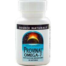 Source Naturals, Provinal Omega-7 30, Провінальний Омега-7, 30...