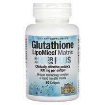 Natural Factors, Липосомальный Глутатион, Glutathione LipoMice...