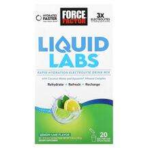 Liquid Labs Rapid Hydration Electrolyte Drink Mix Lemon-Lime 2...
