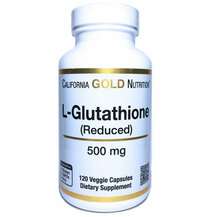 California Gold Nutrition, L-Glutathione 500 mg Reduced, L-Глу...