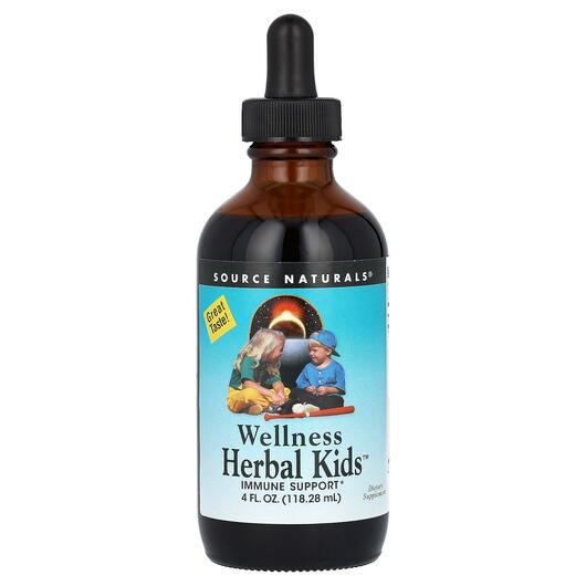 Основное фото товара Source Naturals, Травяные добавки, Wellness Herbal Kids, 118.28 м