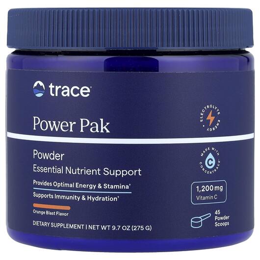 Основное фото товара Power Pak Essential Nutrient Support Orange Blast, Электролиты, 2