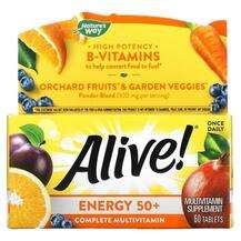 Nature's Way, Alive! Energy 50+ Multivitamin-Multimineral For ...