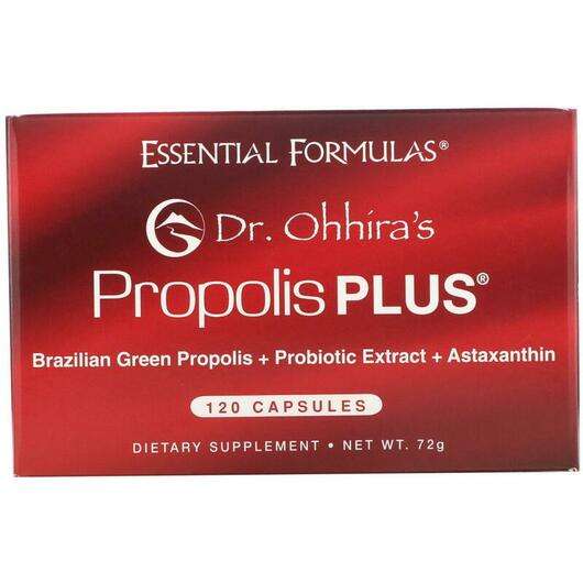 Основное фото товара Dr. Ohhira's, Прополис, Propolis Plus, 120 капсул
