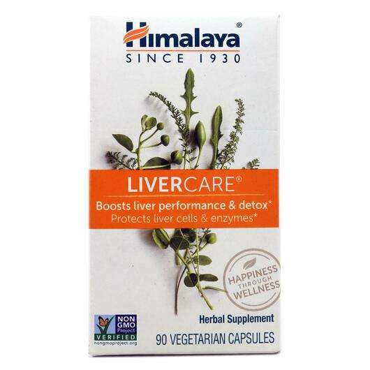 Основне фото товара Himalaya, Herbal Healthcare Liver Care, Підтримка печінки, 90 ...