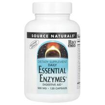 Daily Essential Enzymes 500 mg Ферменты Source Naturals