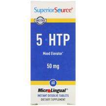 Superior Source, 5-HTP 50 mg, 60 MicroLingual Instant Dissolve...