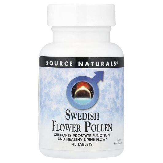 Основное фото товара Swedish Flow Pollen Основное фото товара Source Naturals, Пчелиная пыльца, Swedish Flow Pollen, 45 таблето