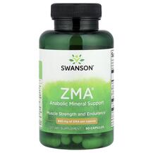 ZMA Anabolic Mineral Support Минеральные добавки Swanson