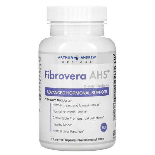 Основное фото товара Arthur Andrew Medical, Поддержка гормонов, FibroVera AHS, 90 к...