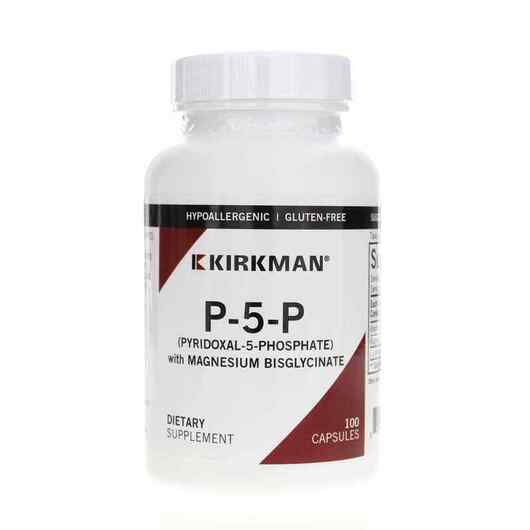 Основне фото товара Kirkman, P-5-P with Magnesium, Піридоксал-5-фосфат, 100 капсул
