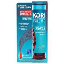 Pure Antarctic Krill Oil Multi-Benefit Omega-3 800 mg, Олія Ан...