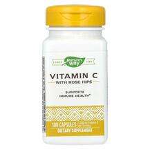 Nature's Way, Vitamin C With Rose Hips 1000 mg, Вітамін C, 100...