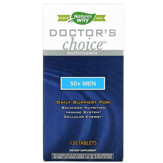 Основное фото товара Мультивитамины для мужчин 50+, Doctor's Choice Multivitamin 50...