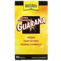 Natural Balance, Guarana Extra Strength, 60 Vegetarian Capsules
