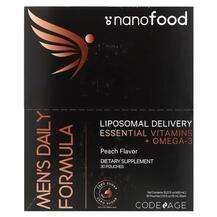 Омега-3, Nanofood Men's Daily Formula Liposomal Delivery Essen...