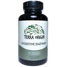 Terra Origin, Digestive Enzymes, Травні Ферменти, 60 капсул