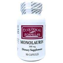 Ecological Formulas, Monolaurin 300 mg, 90 Capsules