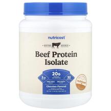 Протеїн Beef Protein Isolate Chocolate Nutricost 907 г