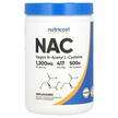 Фото товара Nutricost, NAC N-ацетил-L-цистеин, Vegan NAC Unflavored, 500 г