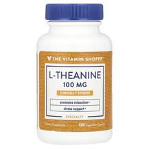 L-Теанін L-Theanine 100 mg TheVitaminShoppe 120 капсул L-Теанін L-Theanine 100 mg TheVitaminShoppe 120 капсул