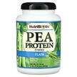 Фото товару NutriBiotic, Pea Protein Powder Plain, Протеїн, 600 г