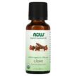 Фото товара NOW Foods, Гвоздика, Pure Essential Oil Organic Clove, 30 мл