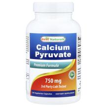 Кальцій Calcium Pyruvate 750 mg Best Naturals 120 капсул