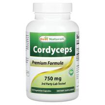 Гриби Кордицепс Cordyceps 750 mg Best Naturals 120 капсул Гриби Кордицепс Cordyceps 750 mg Best Naturals 120 капсул